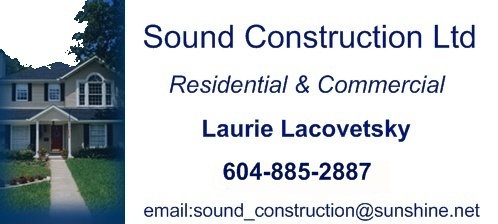 Sound Construction, Gibsons BC