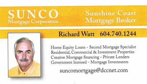 Sunco Mortgage Corp., Gibsons BC