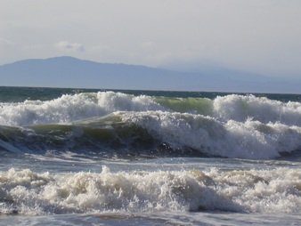 Bonniebrook Beach after a Storm.